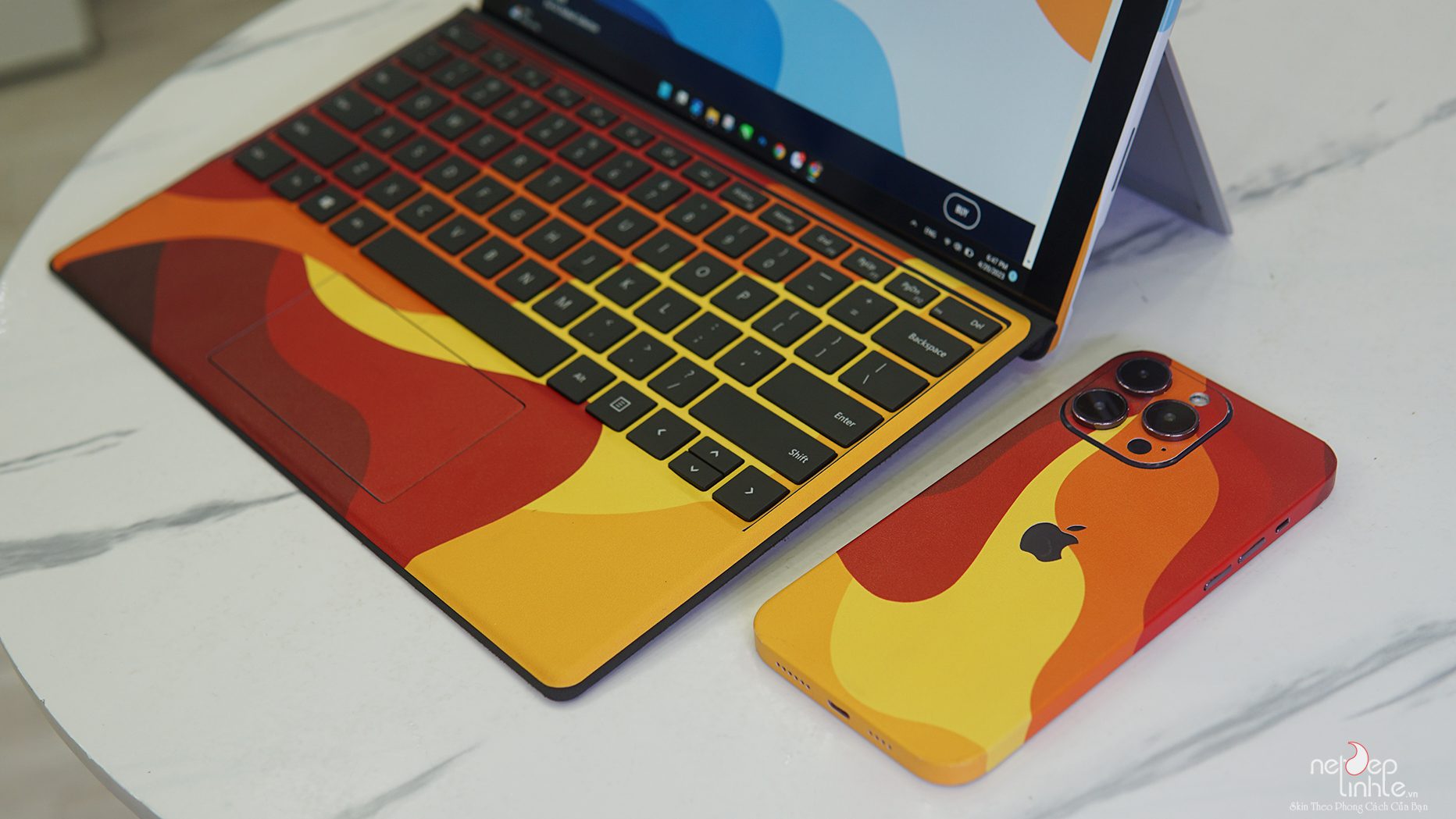Dán skin bàn phím Surface 5 pro