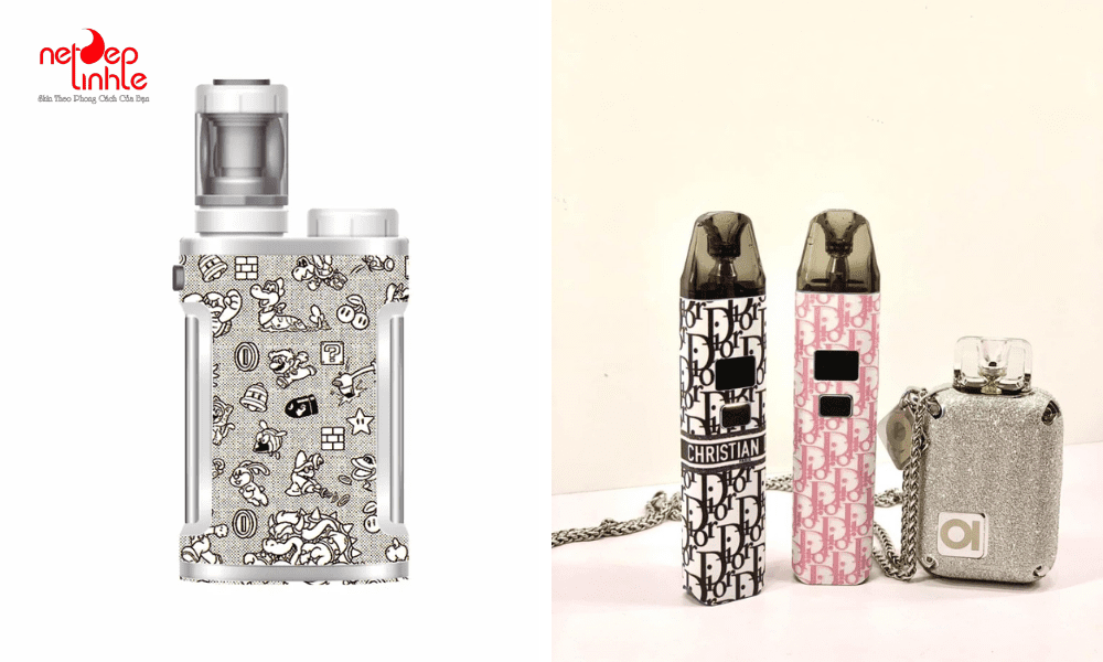 Cần lựa chọn địa điểm uy tín, sử dụng miếng dán skin Vape Pod chất lượng