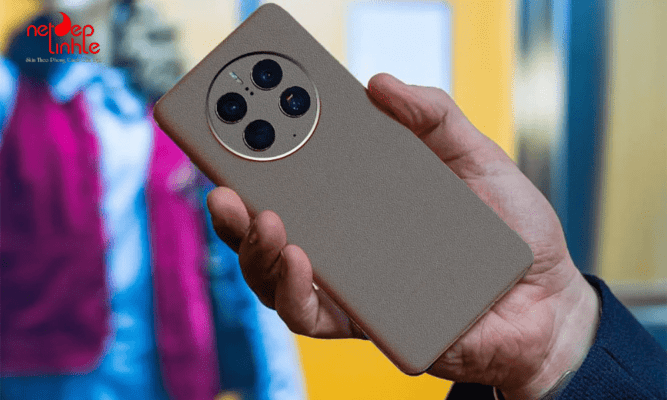 Skin Huawei Nhám Ghi đơn giản mà không bám vân tay