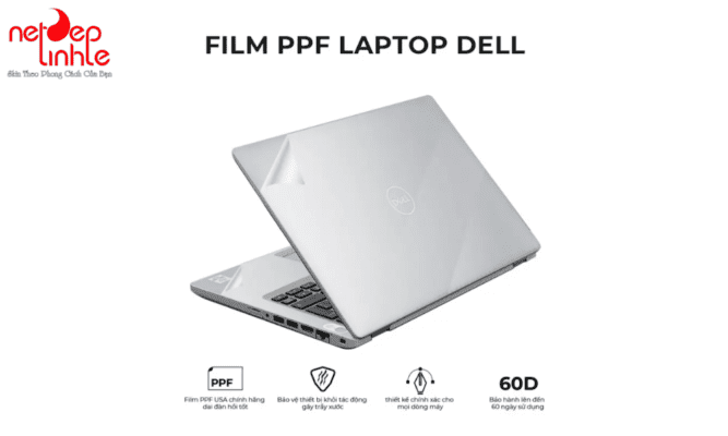 Hướng dẫn dán PPF cho laptop Dell nhanh tại nhà đơn giản