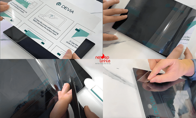 Các bước dán màn hình MacBook tại nhà 