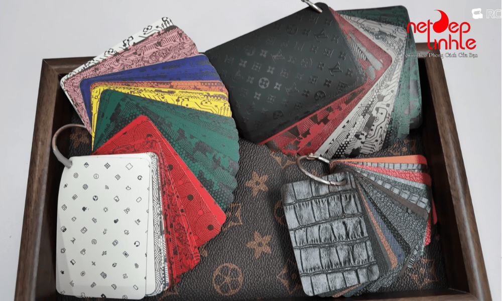 Một số mẫu chất liệu dán PPF có sẵn tại cửa hàng