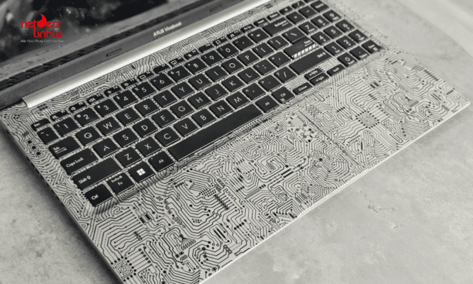 Dán skin decal laptop Asus tại Nét đẹp tinh tế