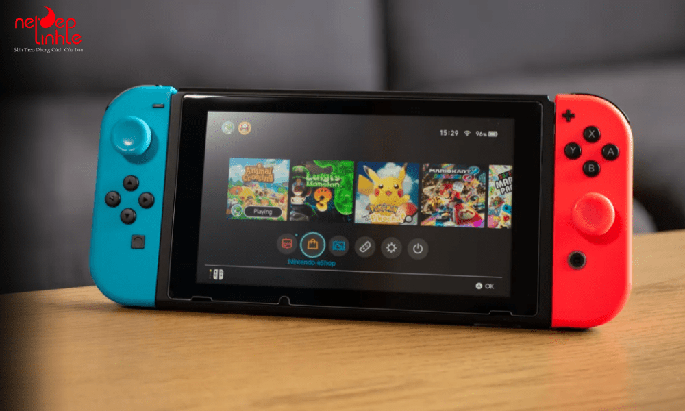 Nâng cấp phiên bản máy chơi game Nintendo Switch bằng cách dán skin