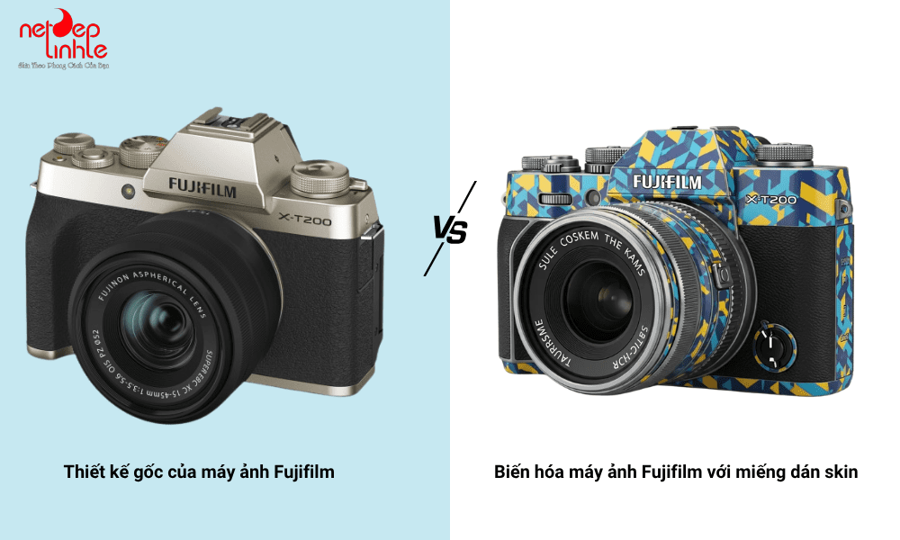 Skin máy ảnh Fujifilm bảo vệ toàn diện và tăng tính thẩm mỹ cho thiết bị