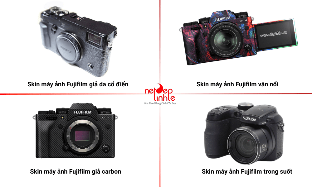 Các loại skin máy ảnh Fujifilm phổ biến hiện nay