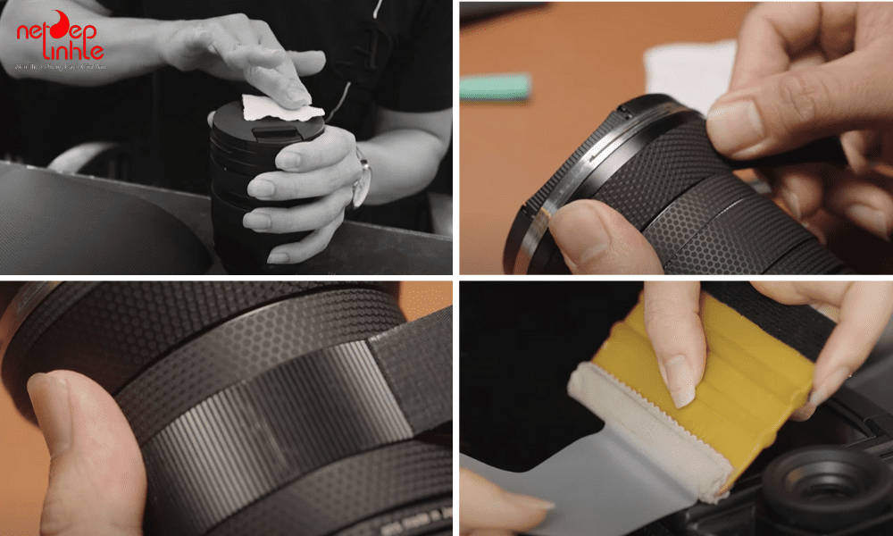 Hướng dẫn dán skin máy ảnh Nikon tại nhà