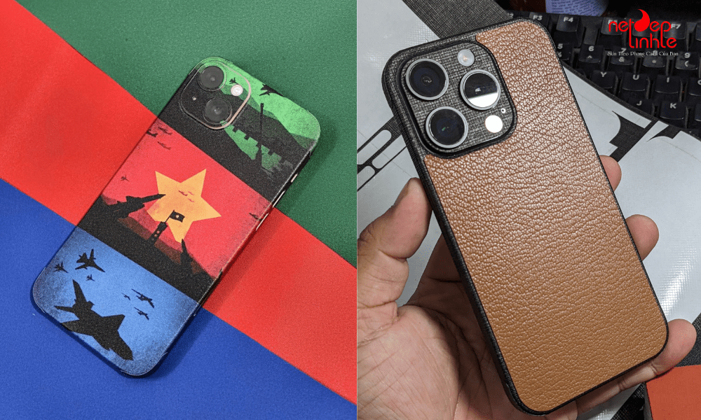 Dán skin iPhone 15 thể hiện phong cách cá nhân riêng biệt