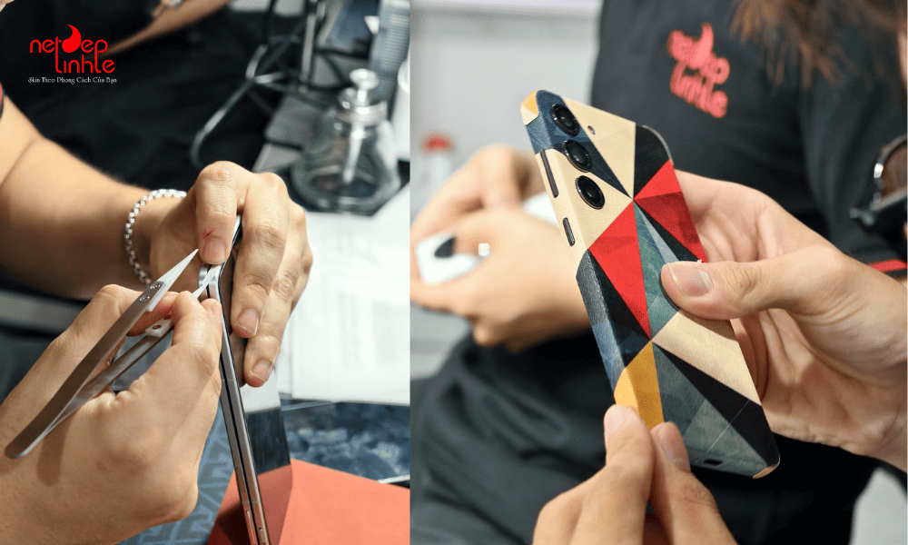 5 bước dán skin Samsung Z Flip 5 tại nhà đẹp như ngoài tiệm