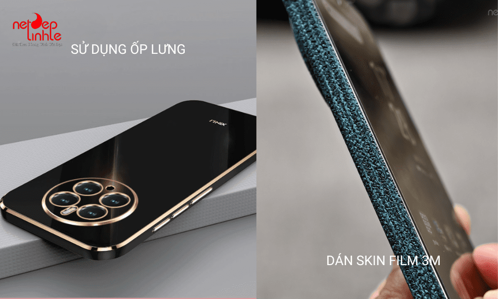 So sánh giữa sử dụng ốp lưng hay dán skin điện thoại Huawei Mate 50
