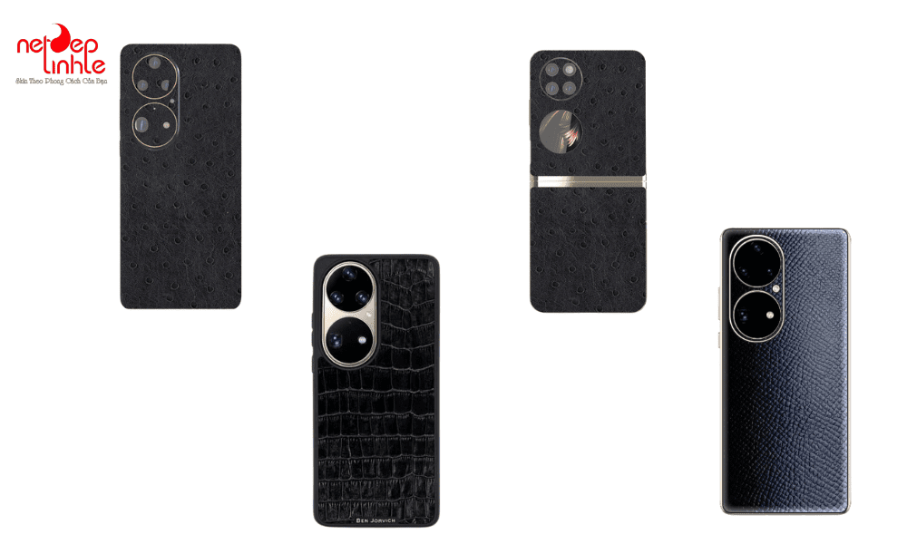 Dán skin điện thoại Huawei P50 Vân Da 3M Cao Cấp