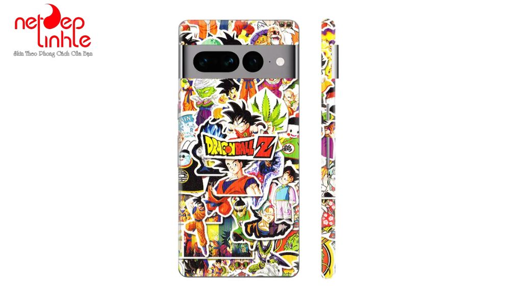 Dán Skin Film 3M Điện Thoại Google Pixel 7 Pro Sticker Dragon Ball
